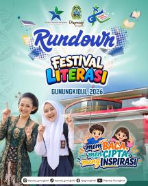 Festival Literasi Gunungkidul Tahun 2026 Digelar, Simak Rangkaian Acaranya